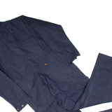 BIG BEN Carpenter Workwear Mens Boiler Suit Blue Loose Chambray XL W41 L28