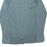 LIBERO Mens Plain Shirt Blue Long Sleeve M