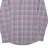 BOSS HUGO BOSS Slim Fit Mens Shirt Red Check Long Sleeve S
