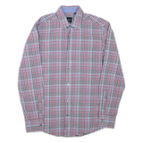 BOSS HUGO BOSS Slim Fit Mens Shirt Red Check Long Sleeve S