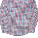 BOSS HUGO BOSS Slim Fit Mens Shirt Red Check Long Sleeve S