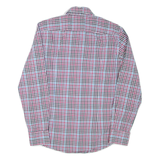 BOSS HUGO BOSS Slim Fit Mens Shirt Red Check Long Sleeve S