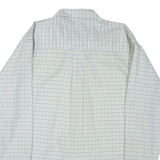 WRANGLER Mens Shirt Blue Check Long Sleeve 2XL