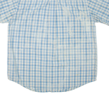 WRANGLER Mens Shirt Blue Check 2XL