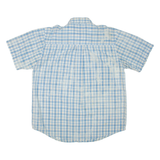 WRANGLER Mens Shirt Blue Check 2XL