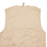 ECLIPSE Utility Mens Military Gilet Beige XL