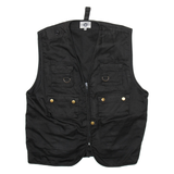 ARMY TEX Utility Mens Military Gilet Black M