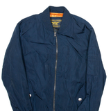 ALCOTT DIVISION Mens Bomber Jacket Blue S
