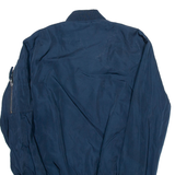 ALCOTT DIVISION Mens Bomber Jacket Blue S