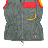 SKIZA Mens Puffer Gilet Grey M
