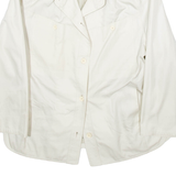 DEL MOD Womens Blazer Jacket Cream L