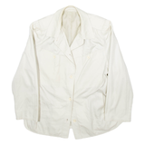 DEL MOD Womens Blazer Jacket Cream L