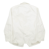 DEL MOD Womens Blazer Jacket Cream L