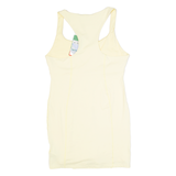 SLAZENGER Dress Overlay Womens Playsuit Yellow Skinny UK 10