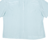 Womens Blouse Blue Collared 2XL