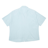 Womens Blouse Blue Collared 2XL