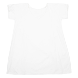 Womens Blouse White V-Neck M