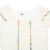 WELTE Womens Blouse Cream M