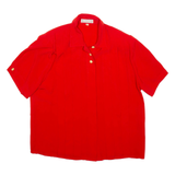 HELENE NYMPHENBURG Womens Shirt Red Collared L