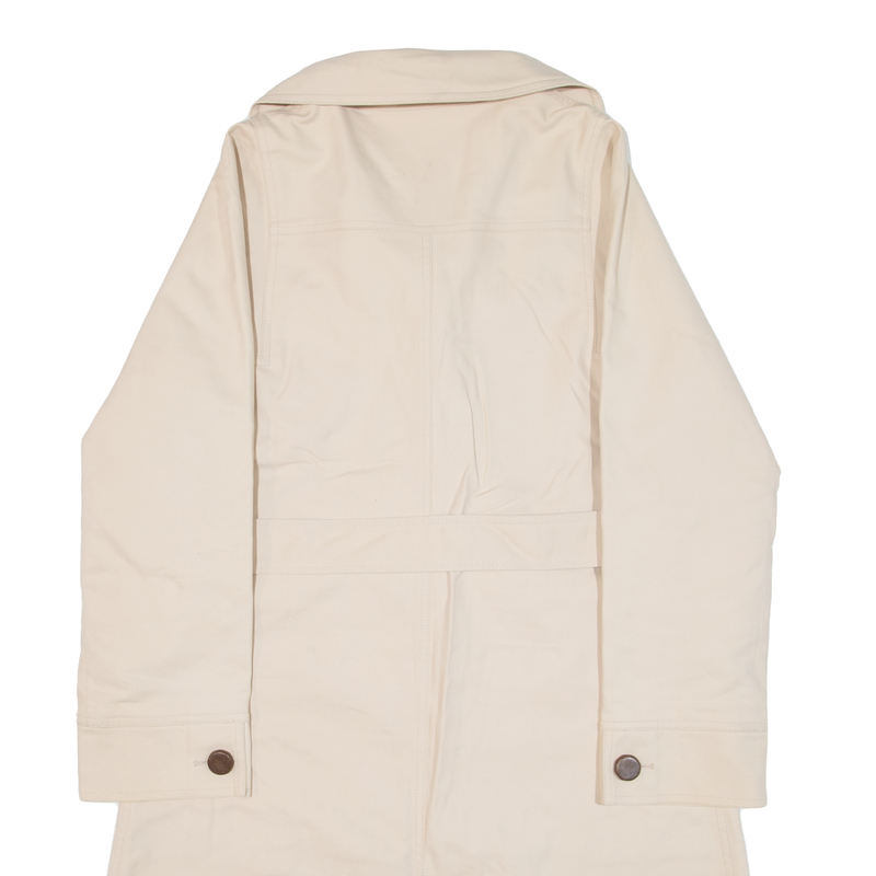 LACOSTE Womens Trench Coat Beige S