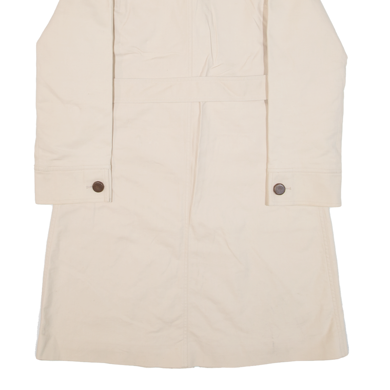 LACOSTE Womens Trench Coat Beige S