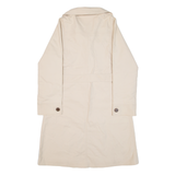 LACOSTE Womens Trench Coat Beige S