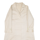 NINO Womens Trench Coat Beige M