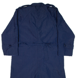 Womens Trench Coat Blue XL