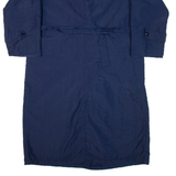 Womens Trench Coat Blue XL