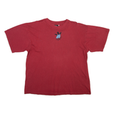 LA SOBIKA Mens T-Shirt Maroon XL