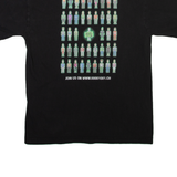 HANES Codezone Mens T-Shirt Black M