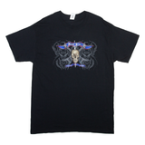 GILDAN Mens Band T-Shirt Black L