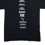 GILDAN Mens Band T-Shirt Black M