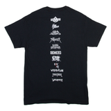 GILDAN Mens Band T-Shirt Black M