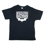 GILDAN Batman Mens T-Shirt Blue L