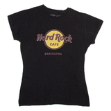 HARD ROCK CAFE Barcelona Womens T-Shirt Black S