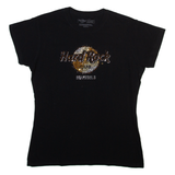 HARD ROCK CAFE Brussels Womens T-Shirt Black L