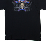 GILDAN Metal Scar Mens Band T-Shirt Black L