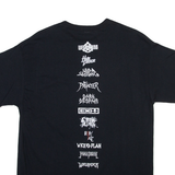 GILDAN Metal Scar Mens Band T-Shirt Black L
