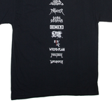 GILDAN Metal Scar Mens Band T-Shirt Black L