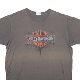 HARLEY DAVIDSON Florida Mens Biker T-Shirt Grey USA XL