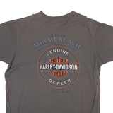 HARLEY DAVIDSON Florida Mens Biker T-Shirt Grey USA XL