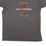 HARLEY DAVIDSON Florida Mens Biker T-Shirt Grey USA XL