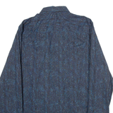 CALVIN KLEIN Slim Fit Mens Shirt Blue Long Sleeve S