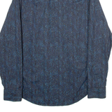 CALVIN KLEIN Slim Fit Mens Shirt Blue Long Sleeve S