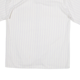 PIERRE LEON Mens Shirt White Striped XL
