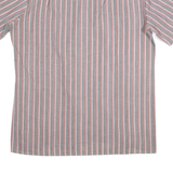 Mens Shirt Pink Striped XL