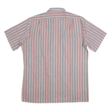 Mens Shirt Pink Striped XL