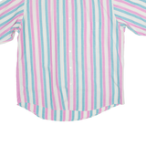 BLUE GOOSE Mens Shirt Pink Striped XL