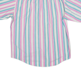BLUE GOOSE Mens Shirt Pink Striped XL